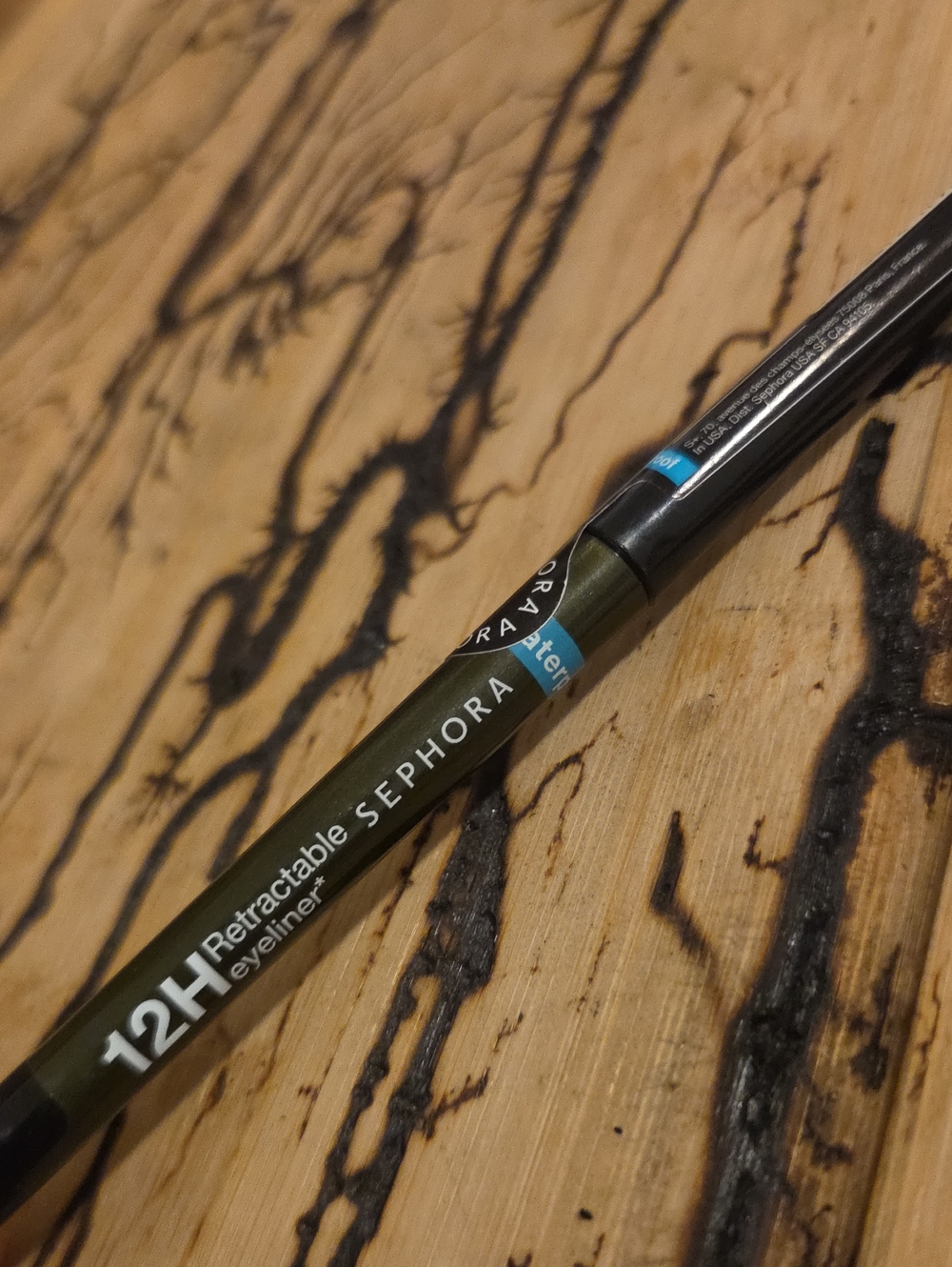 Sephora 12H Retractable Eyeliner in #14 Shimmer Khaki Green New Sealed